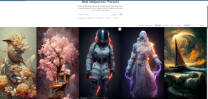 PromptHero midjourney&Stable Diffusion提示词-起风啦